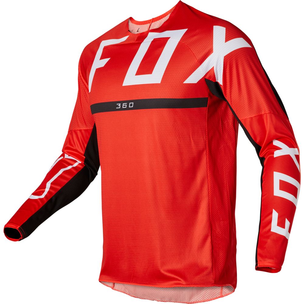 2022 FOX 360 MERZ JERSEY FLO RED - GH Motorcycles