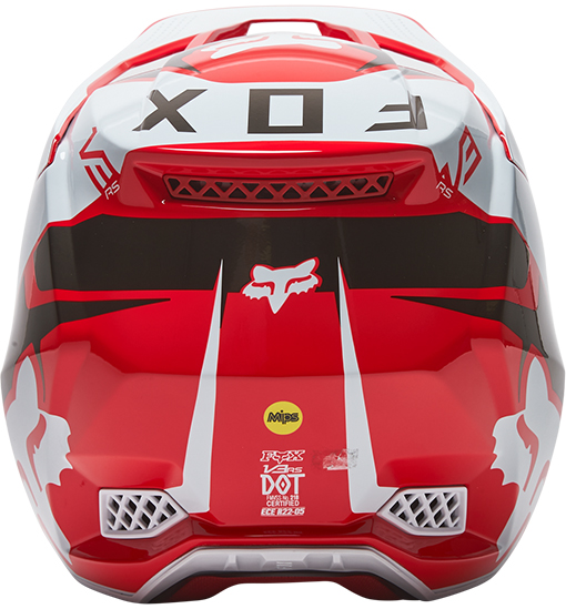 2022 Fox V3 RS Mirer Helmet - Flo Red - GH Motorcycles